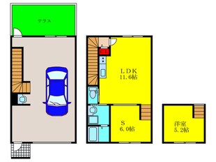 ＆Spaceの物件間取画像